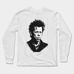 Tom Waits Long Sleeve T-Shirt